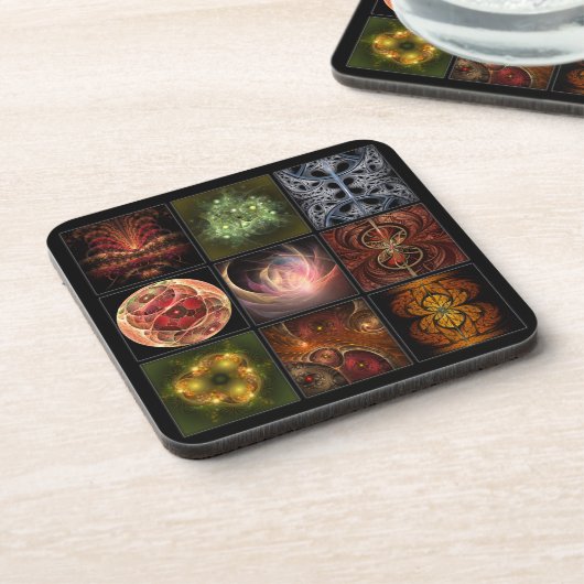 Fractalworld Untersetzer (Linke Seite)