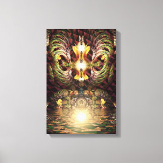 Fractapond Psychedelic Visions Art Leinwanddruck