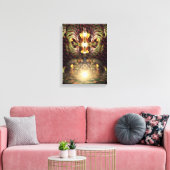 Fractapond Psychedelic Visions Art Leinwanddruck (Insitu (Wohnzimmer))