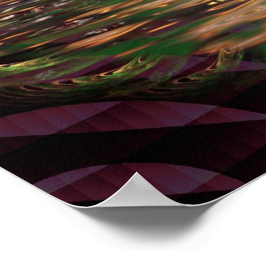 Fractapond Psychedelic Visions Poster (Ecke)