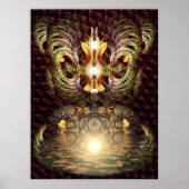 Fractapond Psychedelic Visions Poster (Vorne)