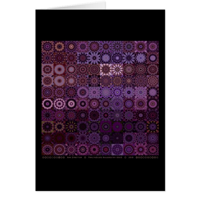 Fractascope Kaleidestry 10x10 (Vorne)