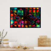 Fractic Poster (Küche)