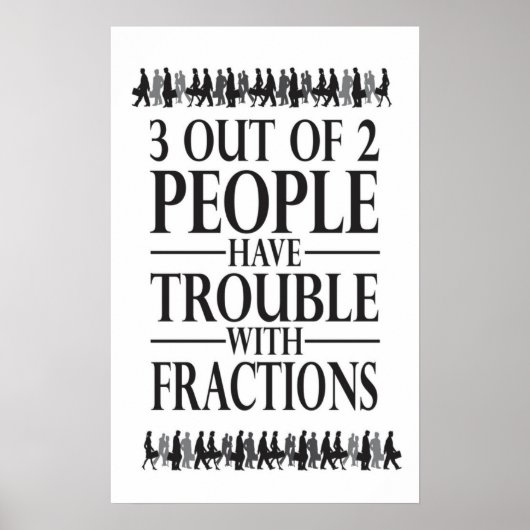 Fractions - Math Poster (Vorne)