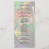 Fractrals - Pfauenhochzeitprogramm Programm (Rückseite)