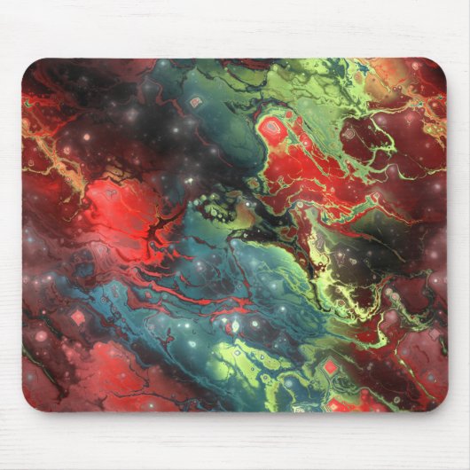 Fractual Nebelfleck 3 Mousepad (Vorne)