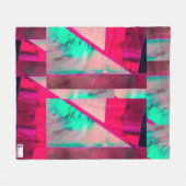 Fracture Fleece Blanket (Vorderseite (Horizontal))