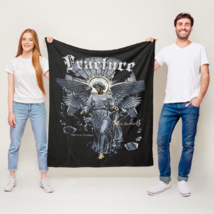 Fracture - Gothic Streetwear Design Fleecedecke
