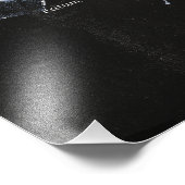 Fracture - Gothic Streetwear Design Fotodruck (Ecke)