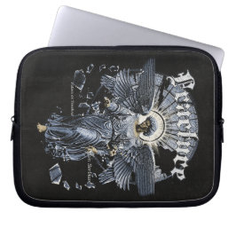 Fracture - Gothic Streetwear Design Laptopschutzhülle