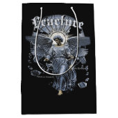 Fracture - Gothic Streetwear Design Mittlere Geschenktüte (Vorderseite)