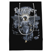 Fracture - Gothic Streetwear Design Mittlere Geschenktüte (Rückseite)