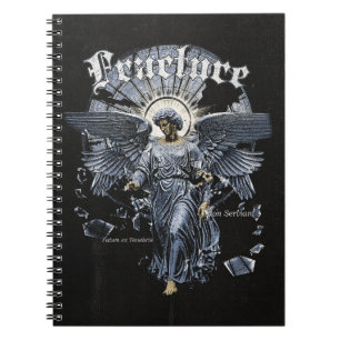 Fracture - Gothic Streetwear Design Notizblock