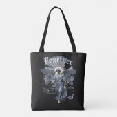 Fracture - Gothic Streetwear Design Tasche (Rückseite)