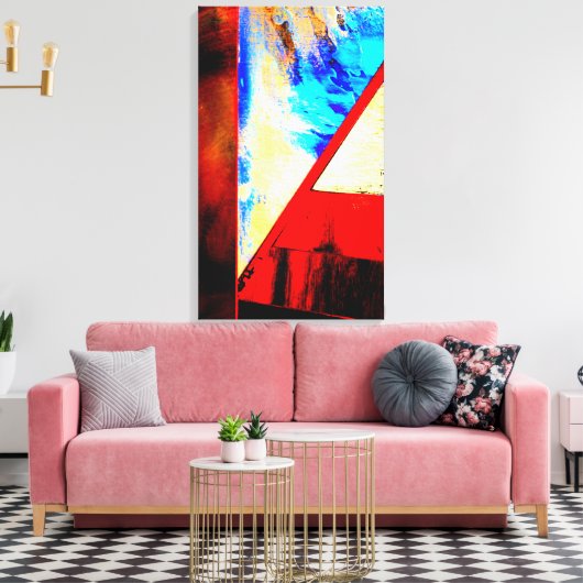 Fracture Leinwanddruck (Insitu (Wohnzimmer))