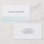 Fractured Colorful Contemporary Background Visitenkarte (Vorne/Hinten)