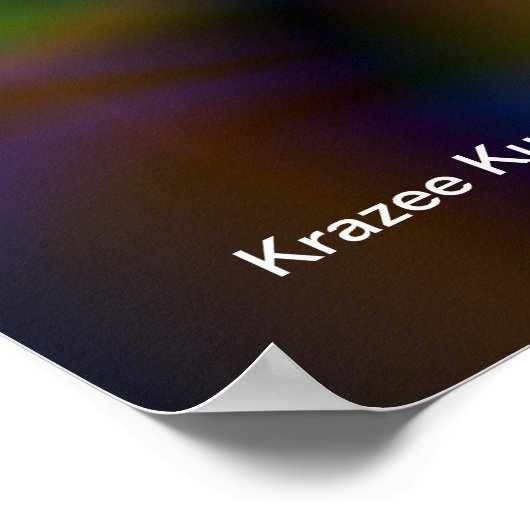 Fractured Glass Poster (Ecke)