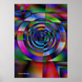 Fractured Glass Poster (Vorne)