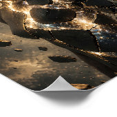 Fractured Into Infinity Poster (Ecke)