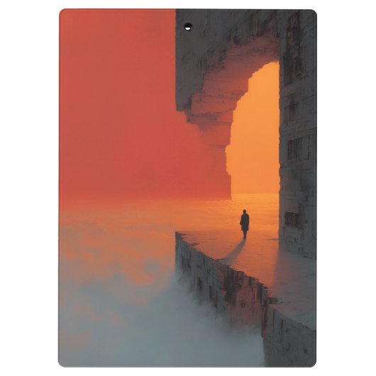 Fractured Mind Nr. 1 Klemmbrett (Rückseite)