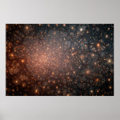 Fractured Nebula Cosmic Web Glow Poster (Vorne)