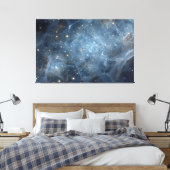 Fractured Nebula Starfield Cosmic Geometry Leinwanddruck (Insitu (Schlafzimmer))