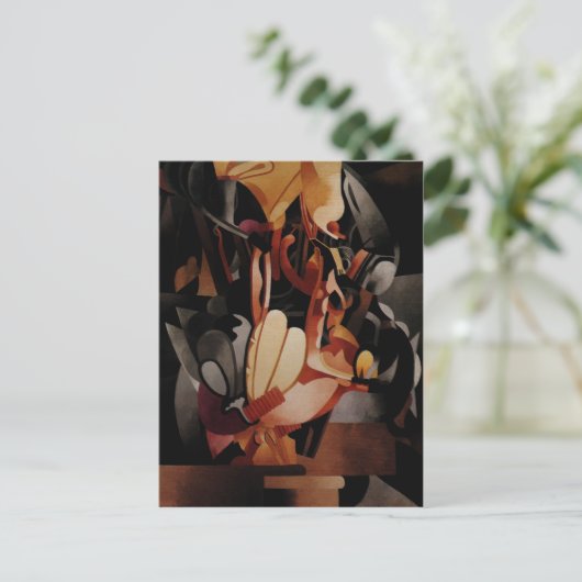 Fracturing-Erinnerungen Postkarte (Stehend Vorderseite)