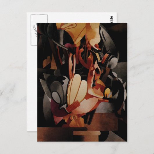 Fracturing-Erinnerungen Postkarte (Vorne/Hinten)