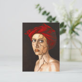 Fracturing-Identität Postkarte (Stehend Vorderseite)