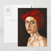 Fracturing-Identität Postkarte (Vorne/Hinten)