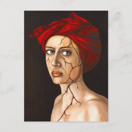 Fracturing-Identität Postkarte (Vorderseite)