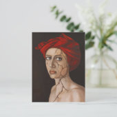 Fracturing-Identität Postkarte (Stehend Vorderseite)