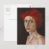 Fracturing-Identität Postkarte (Vorne/Hinten)