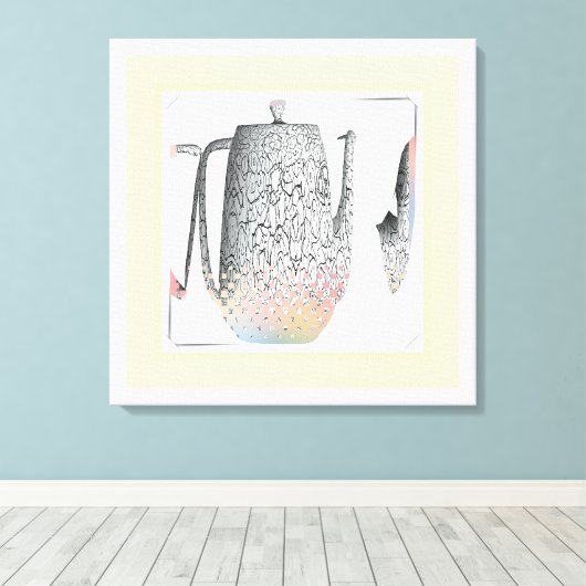 Fracturing Leinwanddruck (Insitu (Holzboden))