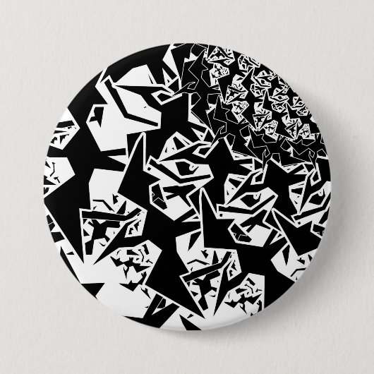 Fractyl Pterodactyl Button (Vorderseite)