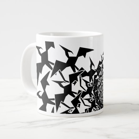 Fractyl Pterodactyl Jumbo-Tasse (Vorderseite Links)