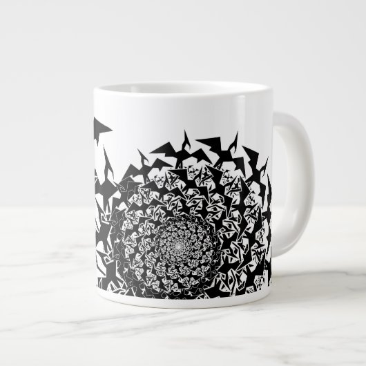 Fractyl Pterodactyl Jumbo-Tasse (Vorderseite Rechts)