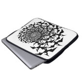 Fractyl Pterodactyl Laptopschutzhülle (Vorne Knopf)