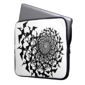 Fractyl Pterodactyl Laptopschutzhülle (Vorderseite Links)