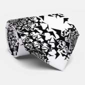 Fractyl Pterodactyl-Schwarm Krawatte (Gerollt)