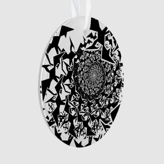 Fractyl Pterodactyl-Schwärme Ornament (Vorderseite)