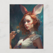 Frag Alice Postkarte (Vorderseite)