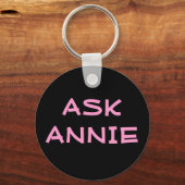 Frag Annie Schlüsselanhänger (Vorderseite)