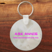 Frag Annie Schlüsselanhänger (Vorderseite)