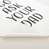 Frag deine Vater-Geschenke für den Vatertag Sherpadecke (3/4)