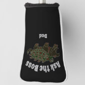 Frag der Boss Vater Alligator Snapping Turtle Golf Headcover (Rotieren 90)