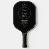 Frag der Boss Vater Alligator Snapping Turtle Golf Pickleball Schläger (Vorderseite)