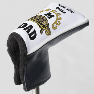 Frag der Cumberland Slider-Schildkröte-Monogramm Golf Headcover