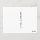 FRAG DER NIEDLICHEN TIERE, TABBY CAT BIBLE Postkar Postkarte (Rückseite)