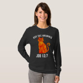 FRAG DER TIERE CAT-T - Shirt (Vorne ganz)